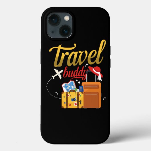 Reizen Buddy Reizen Vakantie Reiziger Case-Mate iPhone Case (Achterkant)