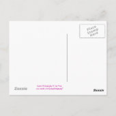 Reizen Bunny - Briefkaart (Achterkant)