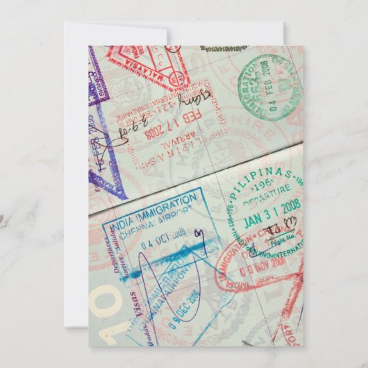 Reizen Cabine Strand Bestemming 18e Verjaardag Kaart (Achterkant)