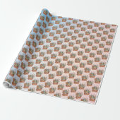 Reizen Cadeaupapier (Uitgerold)