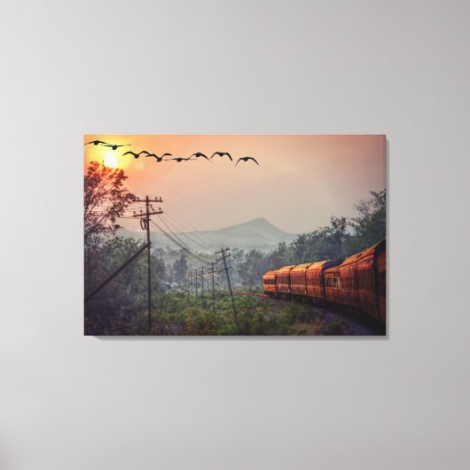 Reizen Canvas Afdruk (Voorkant)