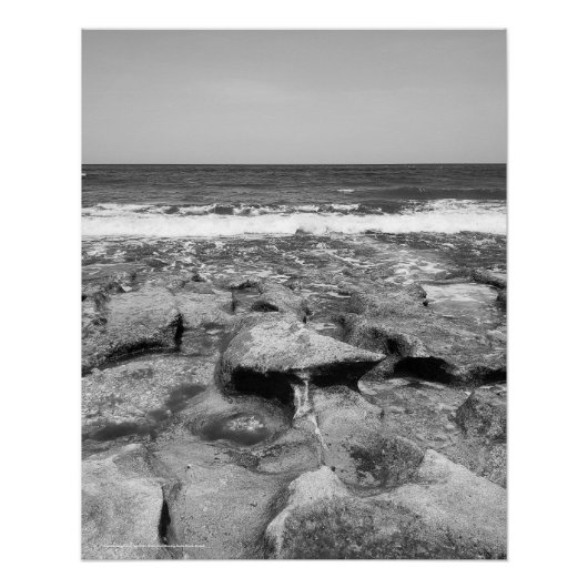 Reizen Coral Cove Florida Beach Fotografie Perfect Poster (Voorkant)