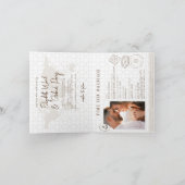 Reizen Cruise Paspoort Bestemming Bruiloft (Binnen)