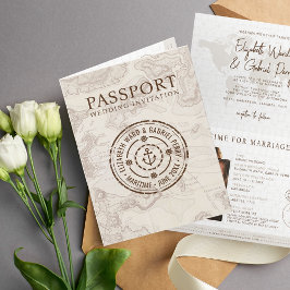 Reizen Cruise Paspoort Bestemming Bruiloft