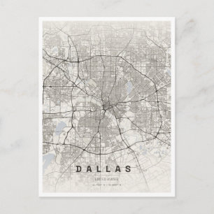 reizen Dallas Texas Briefkaart