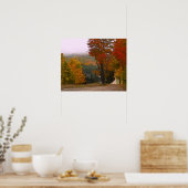 "REIZEN DE ACHTERWEGEN / HERFST KLEUR" POSTER (Keuken)
