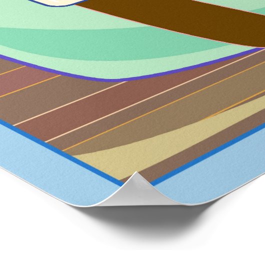 reizen de wereld poster (Hoek)