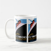 Reizen door CA en Unielijnen Koffiemok (Links)