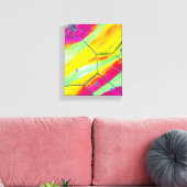 Reizen door de geest canvas afdruk (Insitu (Woonkamer))