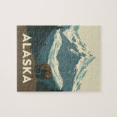 Reizen door de ongerepte wildernis van Alaska Legpuzzel (Horizontaal)