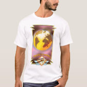 Reizen door de Wereld Gouden Globe T-shirt (Voorkant)