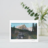 Reizen door het noordwesten briefkaart (Staand voorkant)