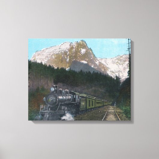Reizen door het noordwesten canvas afdruk (Voorkant)