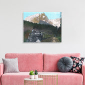 Reizen door het noordwesten canvas afdruk (Insitu (Woonkamer))