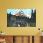 Reizen door het noordwesten canvas afdruk (Insitu (Woonkamer))