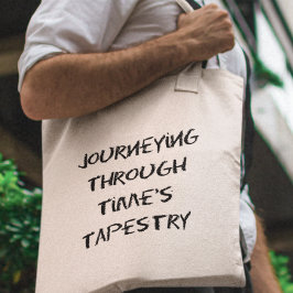 Reizen door het tapijt van de tijd Geschiedenis Le Tote Bag