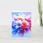 reizen door het Wonderland - Bedankkaart (Achterkant)