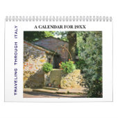 Reizen door Italië 20XX Kalender (Hoes)