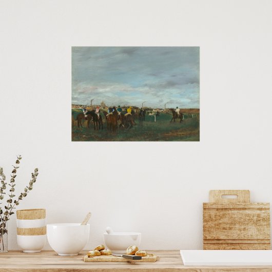 Reizen - Edgar Degas Fine Art Poster (Keuken)