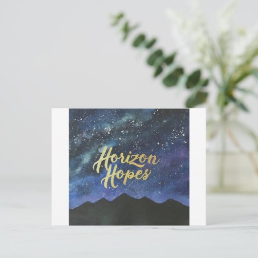 Reizen en avontuur briefkaart (Staand voorkant)