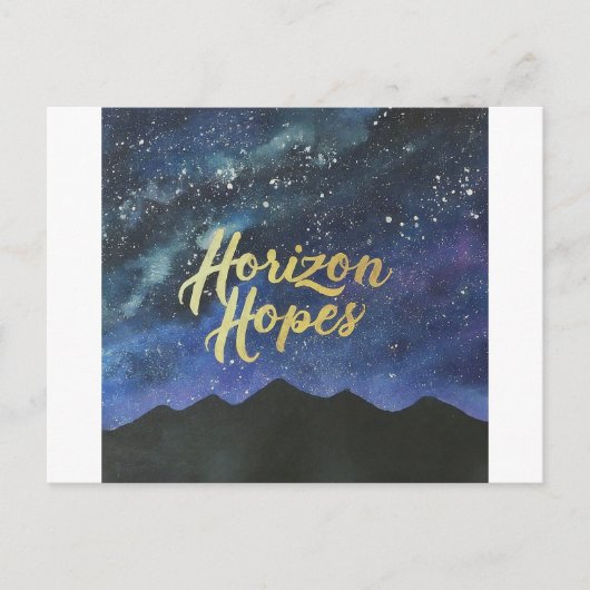 Reizen en avontuur briefkaart (Voorkant)