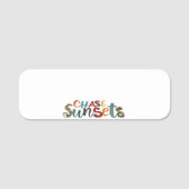 Reizen en avontuur naamplaatje (Voorkant)