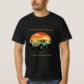 Reizen en avontuur T-shirt (Voorkant)