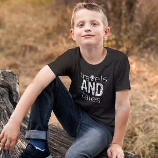 Reizen en Verhalen [Wit Logo] Kinderen T-shirt
