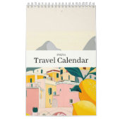 Reizen Europa Roze Girly Kalender (Hoes)