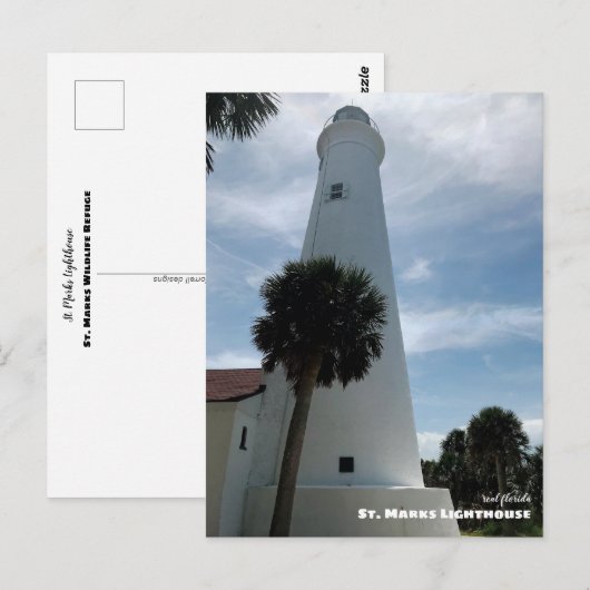 Reizen | Florida - St. Marks vuurtoren Briefkaart (Voorkant / Achterkant)
