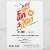 Reizen Flyer (Voorkant)