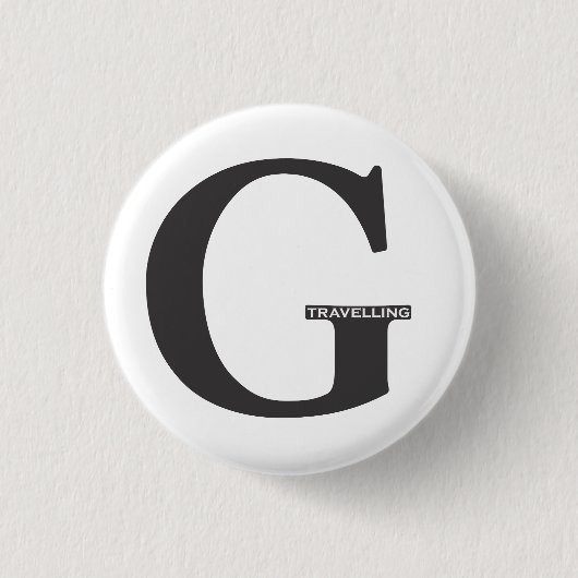Reizen G-2.ai Ronde Button 3,2 Cm (Voorkant)