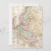 Reizen gender onthullen uitnodiging (Achterkant)