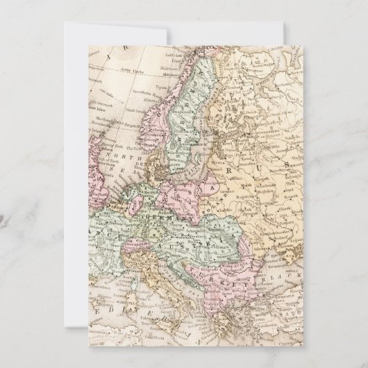 Reizen gender onthullen uitnodiging (Achterkant)