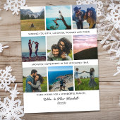 Reizen Geweldig Leven Nieuwjaarsdag Multi Foto Feestdagenkaart