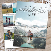 Reizen Geweldig Leven Nieuwjaarsdag Multi Foto Feestdagenkaart