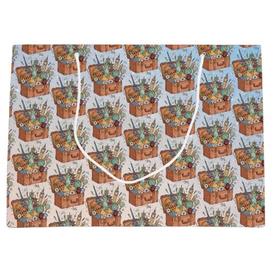 Reizen Groot Cadeauzakje (Voorkant)