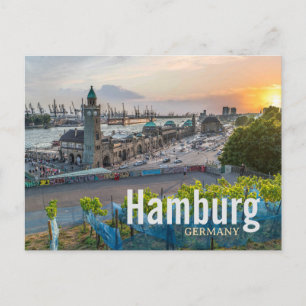 Reizen Hamburg Duitsland Schilderachtig Briefkaart