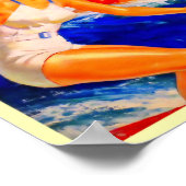 Reizen Hawaii Vintage Poster (Hoek)