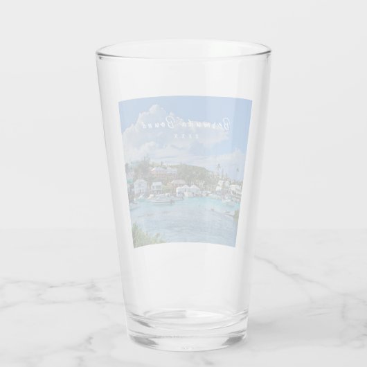 Reizen Herdenkingseiland Life Glas (Achterkant)