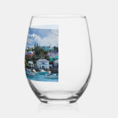 Reizen Herdenkingseiland Life Wijnglas Zonder Voet (Links)