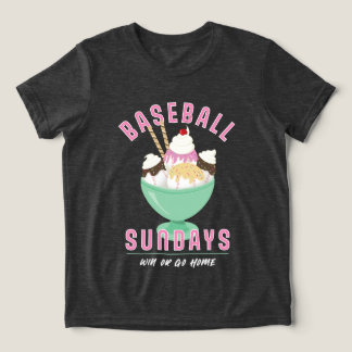 Reizen Honkbal Zondagen IJs T-shirt