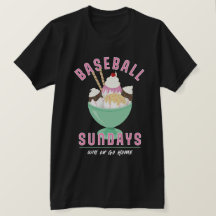 Reizen Honkbal Zondagen IJs T-shirt