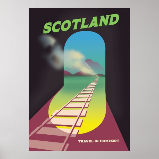 Reizen in comfort Schotland Poster (Voorkant)