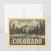 Reizen in het Colorado van Weleer Briefkaart (Voorkant / Achterkant)