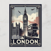 Reizen in het oude Londen Engeland Briefkaart (Voorkant)