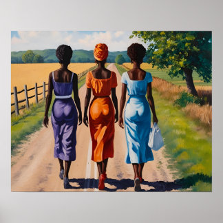 Reizen in het ritme poster