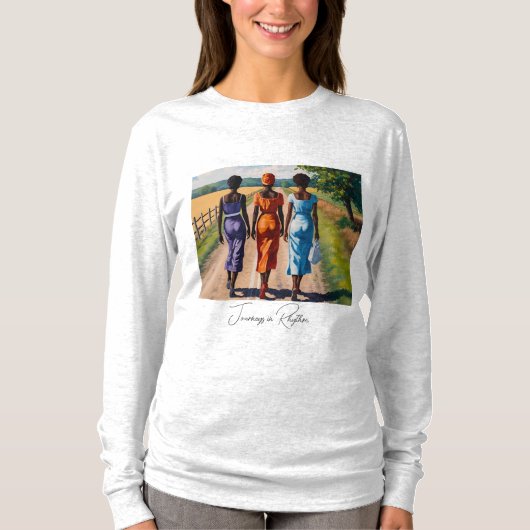 Reizen in het ritme t-shirt (Voorkant)