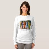 Reizen in het ritme t-shirt (Voorkant volledig)