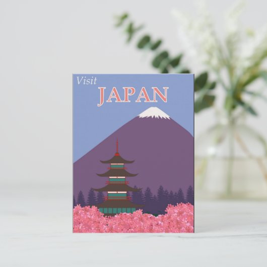 reizen in Japan Briefkaart (Staand voorkant)